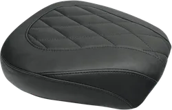 Mustang Black Diamond Stitch Wide Tripper Passenger Seat