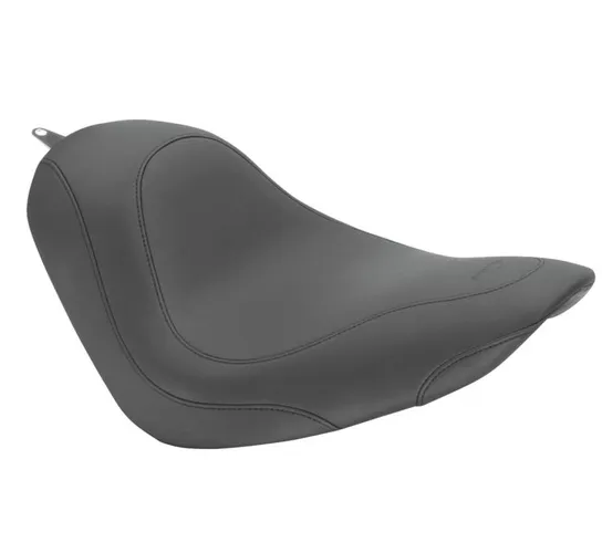 Mustang Black Wide Tripper Front Solo Driver Seat