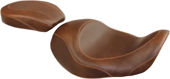 Mustang Brown Wide Tripper Solo Driver Seat