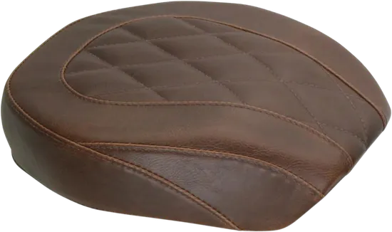 Mustang Brown Diamond Wide Tripper Rear Passenger Seat 1
