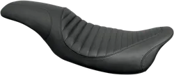 Mustang Black Tuck Roll 2Up Tripper Fastback 1pc Seat