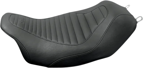 Mustang Black Tuck And Roll Tripper Front Solo Driver Seat