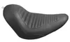 Mustang Black Tuck Roll Tripper Front Solo Driver Seat