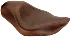 Mustang Brown Wide Tripper Front Solo Driver Seat
