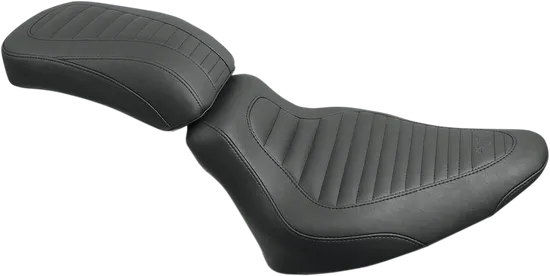 Mustang Black Tuck And Roll Tripper Front Solo Driver Seat