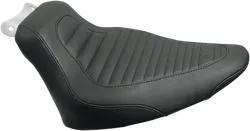 Mustang Black Tuck And Roll Tripper Front Solo Driver Seat