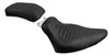 Mustang Black Tuck And Roll Tripper Front Solo Driver Seat