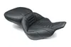 Mustang Black 2 Up Super Touring Deluxe 1 Pc Seat