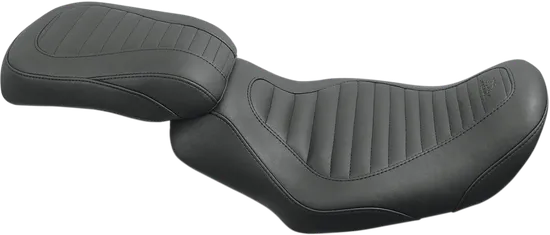 Mustang Black Tuck And Roll Tripper Solo Driver Seat 1