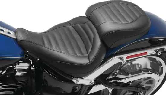 Mustang Black  Wide Tripper Passenger Pillion Seat 3