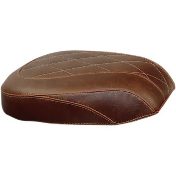 Mustang Brown Diamond Stitch Wide Tripper Passenger Seat