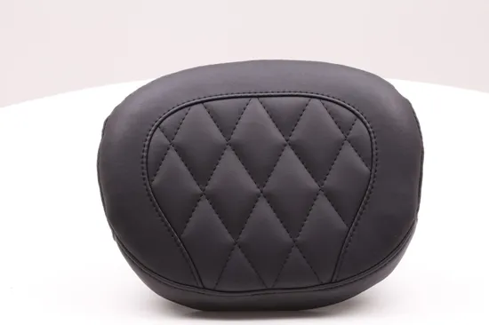Mustang Black Diamond Stitch Sissy Bar Backrest Pad 11.5 x 9