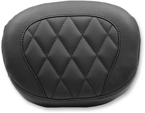 Mustang Black Diamond Stitch Sissy Bar Backrest Pad 11.5 x 9