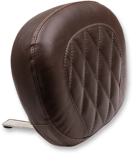 Mustang Brown Diamond Stitch Sissy Bar Backrest Pad