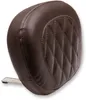 Mustang Brown Diamond Stitch Sissy Bar Backrest Pad