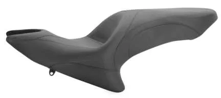 Mustang Black 2 Up Wide Touring 1pc Seat