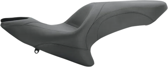 Mustang Black 2 Up Wide Touring 1pc Seat