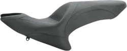 Mustang Black 2 Up Wide Touring 1pc Seat