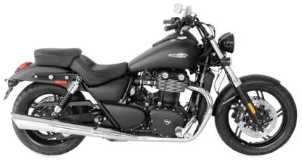 Mustang Black Vintage Wide Touring 2pc Seat