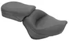 Mustang Black Vintage Wide Touring 2pc Seat