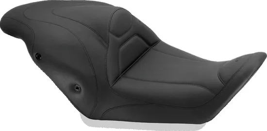Mustang Black 2 Up Touring Fastback 1pc Seat 4