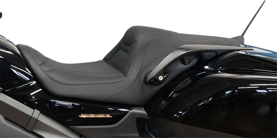 Mustang Black 2 Up Touring Fastback 1pc Seat 3