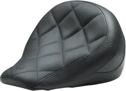 Mustang Black Diamond Stitch Touring Solo Driver Seat