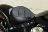 Mustang Black Diamond Stitch Touring Solo Driver Seat