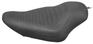 Mustang Black Tuck And Roll Tripper Front Solo Driver Seat