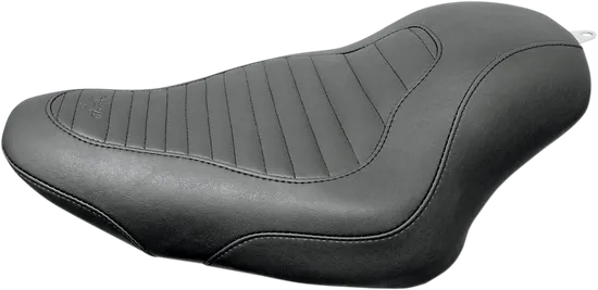 Mustang Black Tuck And Roll Tripper Front Solo Driver Seat