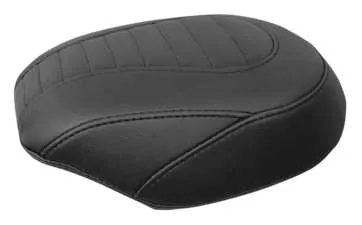 Mustang Black Tuck & Roll Tripper Rear Passenger Pillion Seat 2