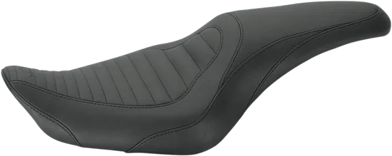 Mustang Black Tuck Roll 2Up Tripper Fastback 1Pc Seat