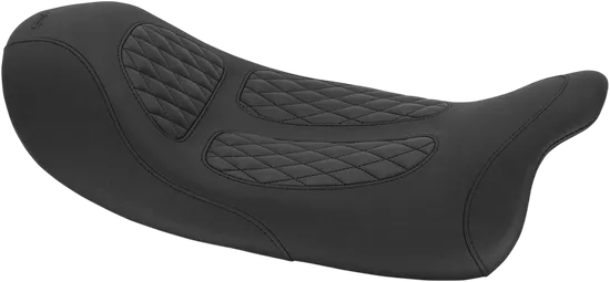 Mustang Dave Perewitz Signature Black Diamond Stitch Solo Seat