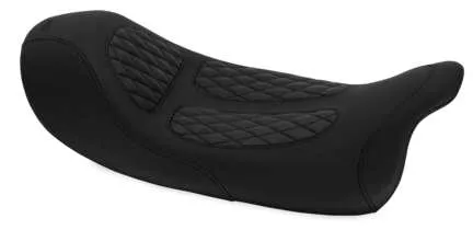 Mustang Dave Perewitz Signature Black Diamond Stitch Solo Seat