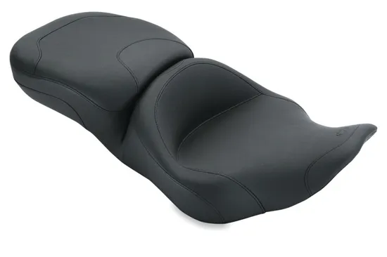 Mustang Black Vintage 2 Up Super Touring 1pc Seat