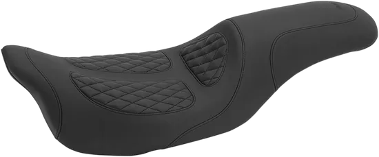 Mustang Perewitz Signature Black Diamond Stitch Fastback 1Pc Seat