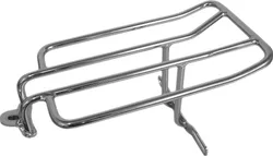 Harddrive Chrome Luggage Storage Rack
