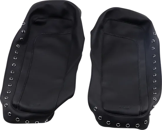 Mustang Black Pearl Studded Saddlebag Lid Protector Cover