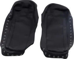 Mustang Black Pearl Studded Saddlebag Lid Protector Cover