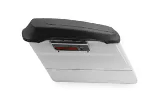 Mustang Black Vintage Saddlebag Lid Protector Cover