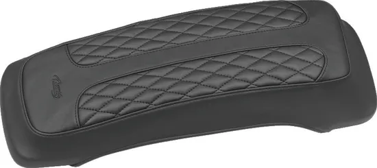 Mustang Black Studded Saddlebag Lid Protector Cover Pair