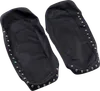 Mustang Black Studded Saddlebag Lid Protector Cover Pair