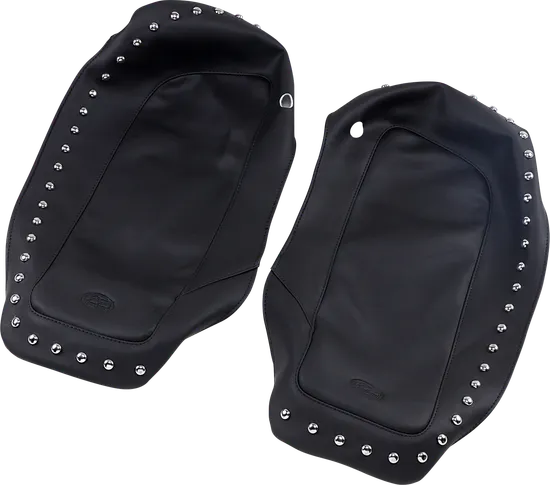 Mustang Black Studded Saddlebag Lid Protector Cover