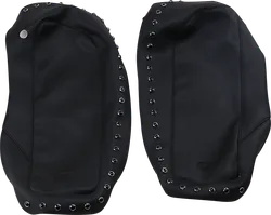 Mustang Black Pearl Studded Saddlebag Lid Protector Cover