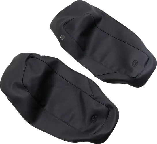 Mustang Black Saddlebag Lid Protector Cover