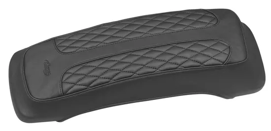 Mustang Black Diamond Stitch Saddlebag Lid Protector Cover