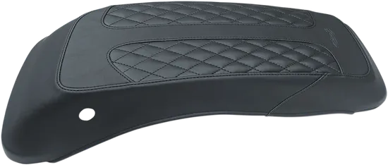 Mustang Black Diamond Stitch Saddlebag Lid Protector Cover