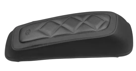 Mustang Carbon Diamond Saddlebag Lid Protector Cover 14-21 Touring