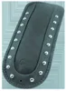 Mustang Black Studded Felt Lined Fender Protector Bib