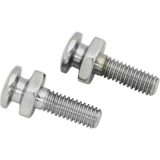 Mustang Chrome 5/16"-18 Solo Seat Mounting Bolt Pair 2